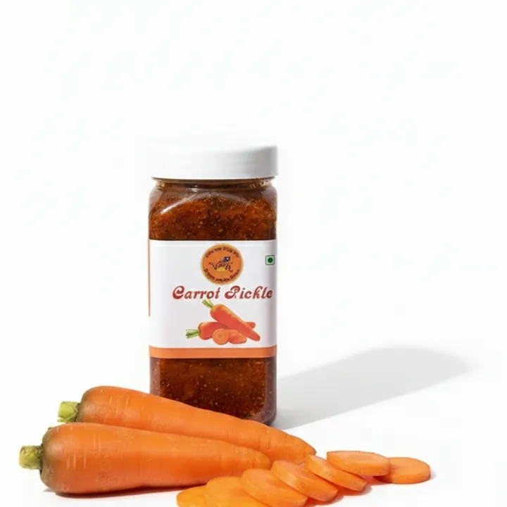 Carrot Pickle (गाजर अचार) from Vrindavan Aushadhiya Misthan, Haridwar