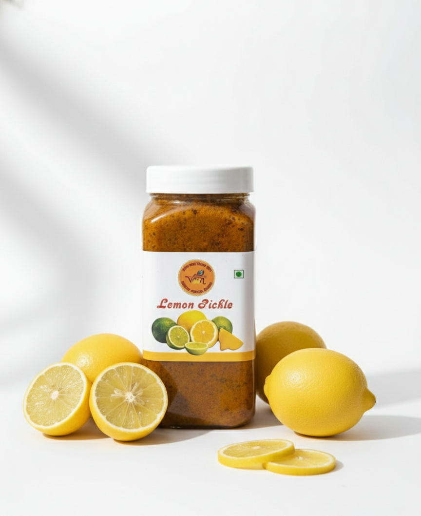 Lemon Pickle from Vrindavan Aushadhiya Misthan