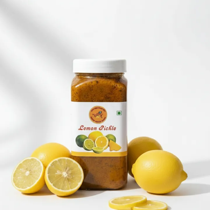 Lemon Pickle (नींबू अचार) from Vrindavan Aushadhiya Misthan, Haridwar