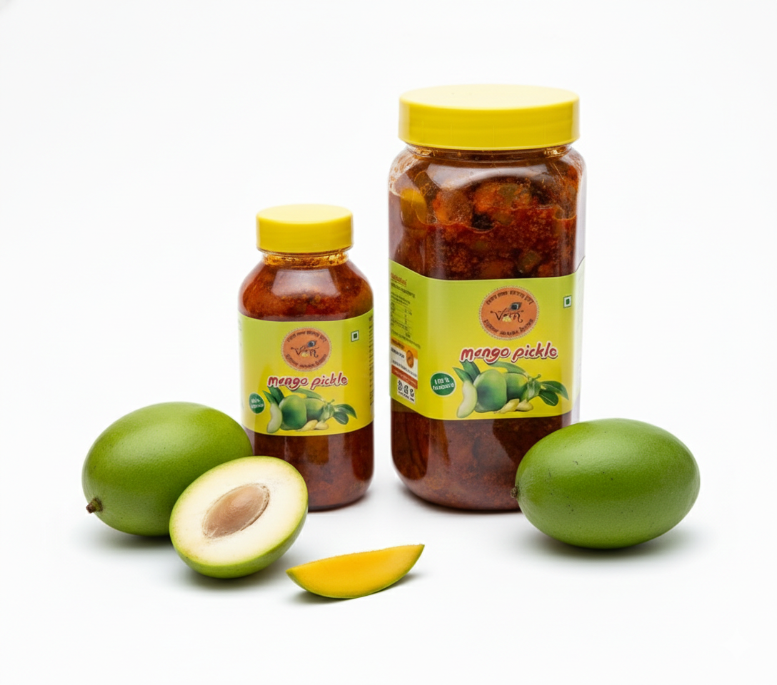 Mango Pickle from Vrindavan Aushadhiya Misthan