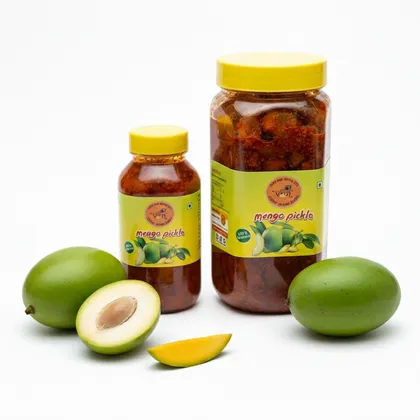 Mango Pickle (आम का अचार) – Vrindavan Aushadhiya Misthan, Haridwar