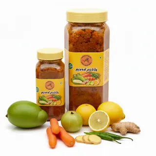 Mixed Pickle from Vrindavan Aushadhiya Misthan