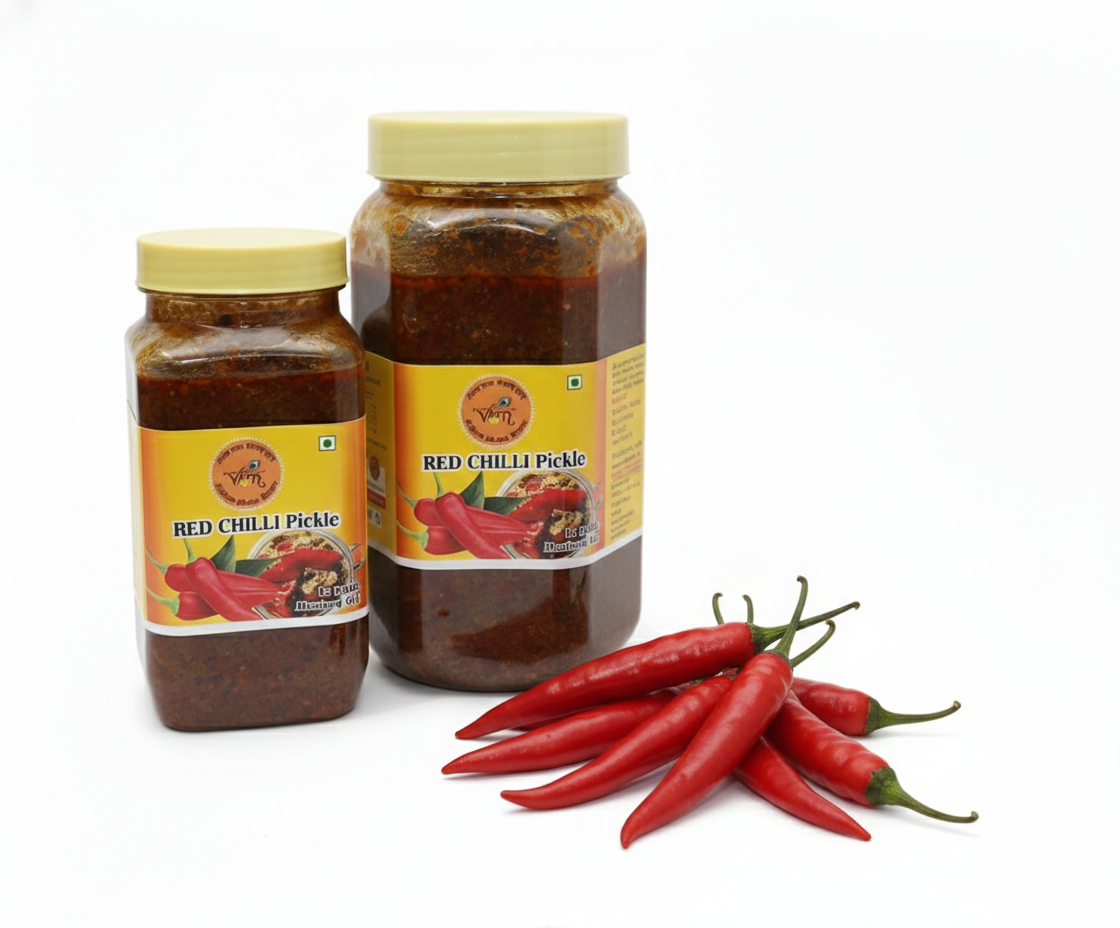 Red Chilli Pickle from Vrindavan Aushadhiya Misthan