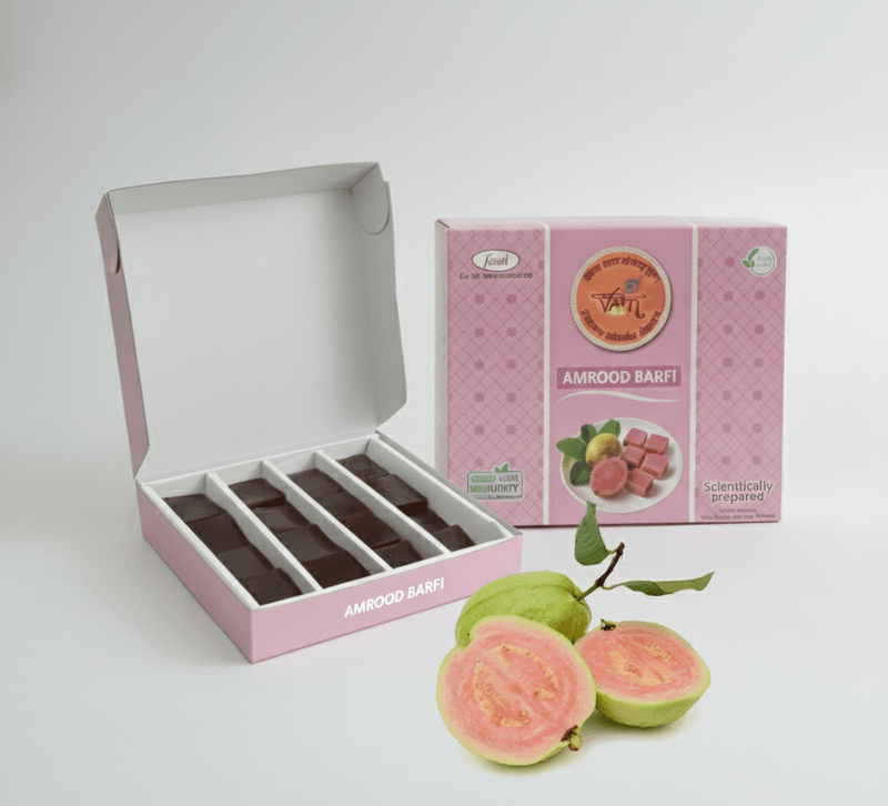 VAM Amrood Barfi made with guava, a unique Haridwar sweet